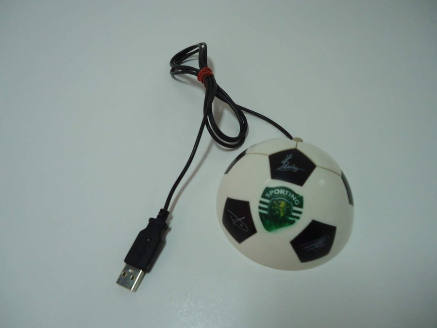 Sporting Portugal dator mus modell Champ Mouse SCP USB grön belysning fotboll