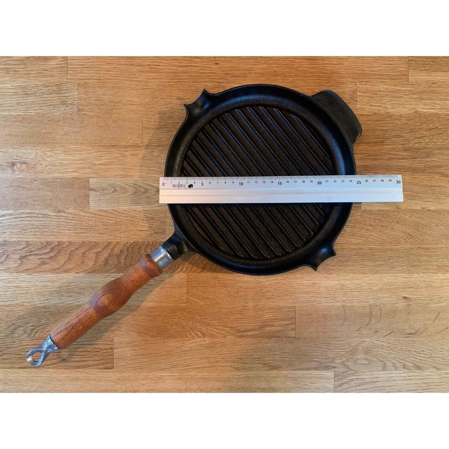 Ronneby bruk grillpanna 25 cm - gjutjärn