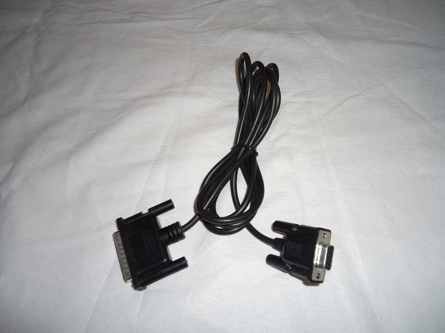 Parallel 25 pin hane till DB9 pin seriell data kabel PC dator