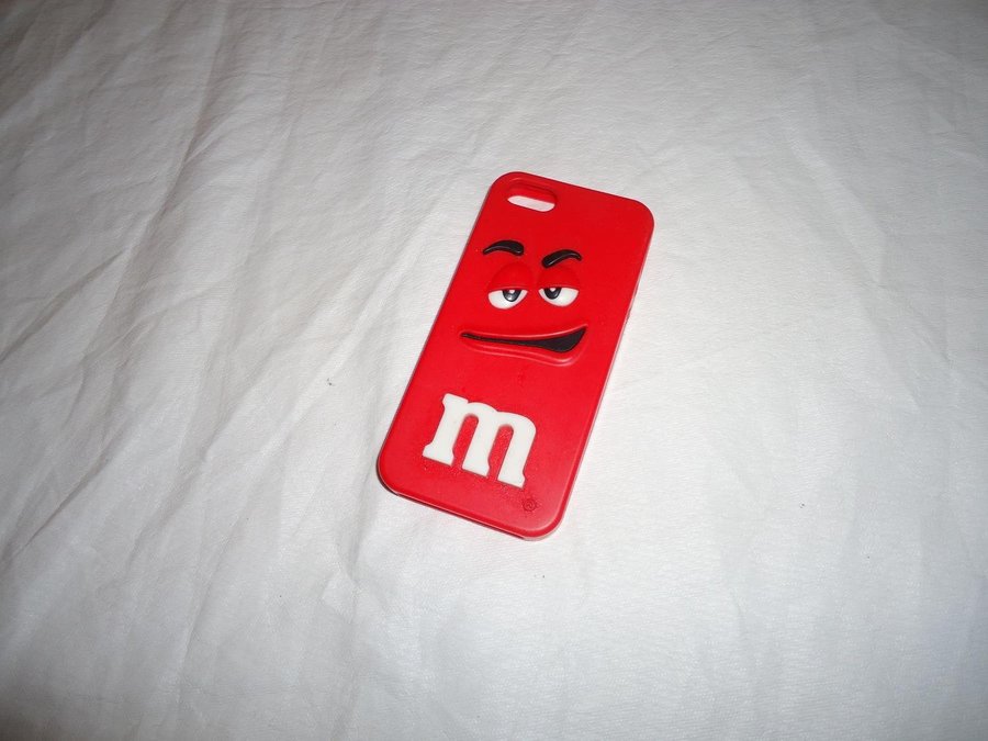 M  M Godis mobil telefon fodral/skal tillverkad av mjukare gummi 125 x 6 cm