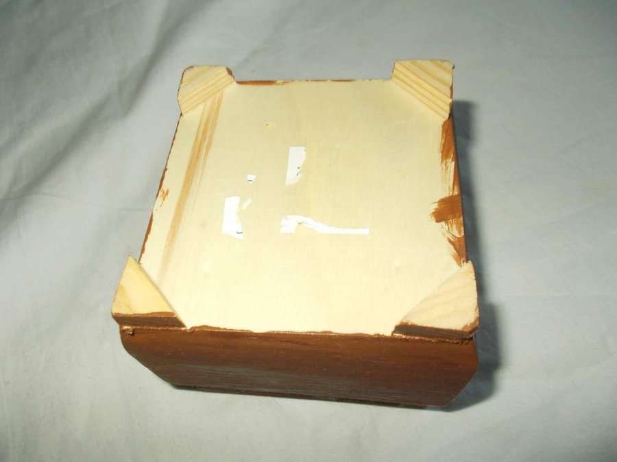 Trä skrin wood storage box 8 x 9 x 95 cm