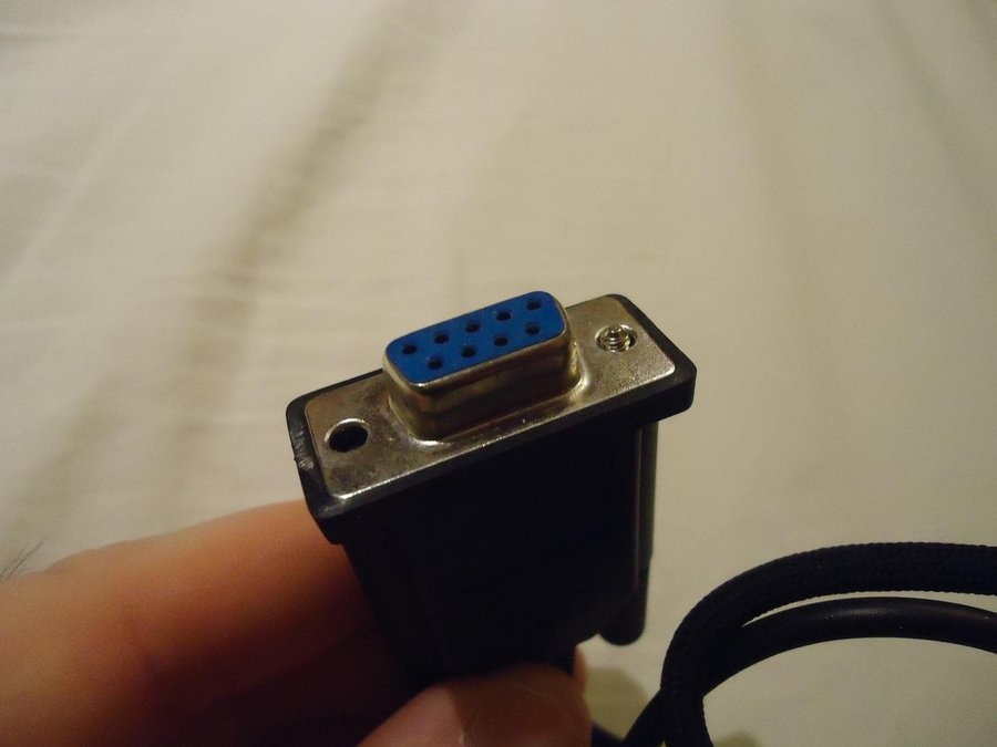 Nokia 6110 F/M BUS seriell DB9 kabel adapter dator