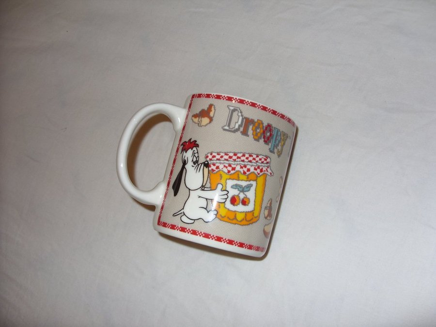 Droopy Dog kaffe mugg Avenue of The Stars by Tropico 1996 Turner Entertainment