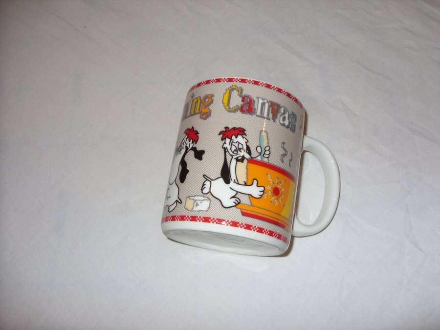 Droopy Dog kaffe mugg Avenue of The Stars by Tropico 1996 Turner Entertainment