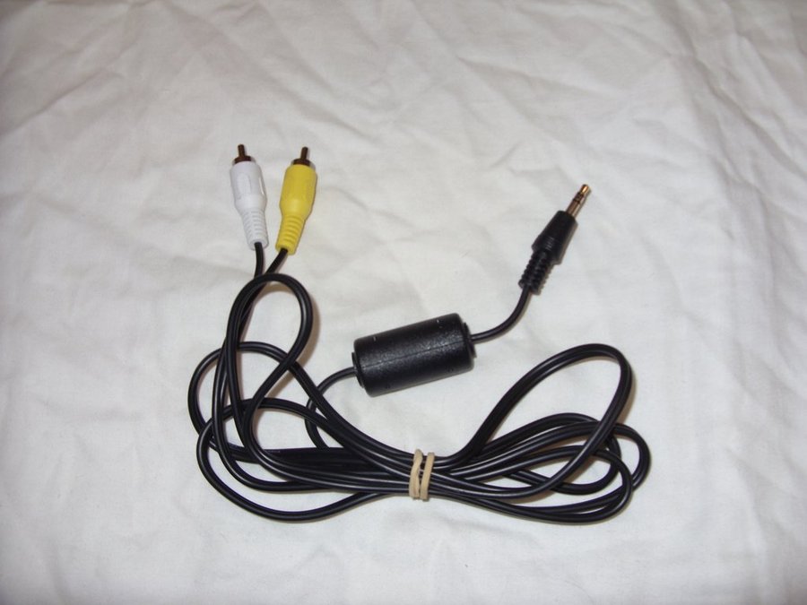 Komposit video/Audio kabel 35 mm kontakt för hemmabio dator tv spel telefoner