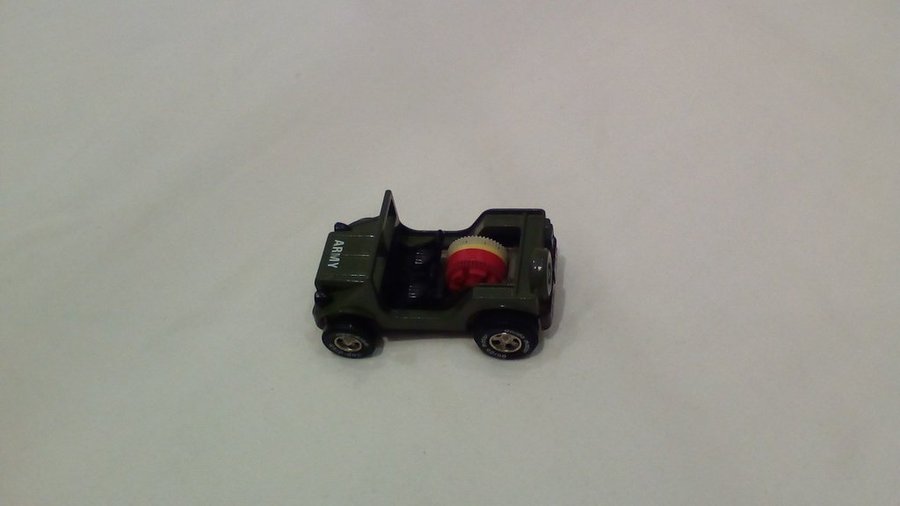 Darda Car Motor Series 10 Germany Army Jeep Made in West Germany leksaks bil