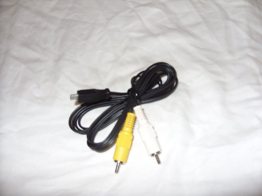 Kodak komposit video/audio kabel (mono) till USB micro 5x2mm kamera telefon