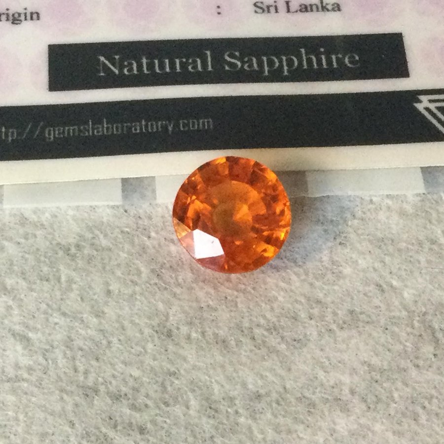 Naturlig safir 485 ct