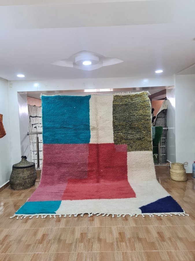 Beni ouarain matta 300 x 200 cm marockansk handgjord