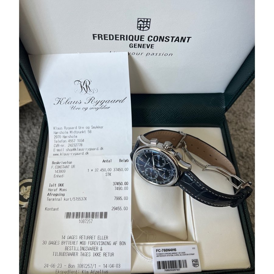 Frederique Constant FLYBACK CHRONOGRAPH MANUFACTURE