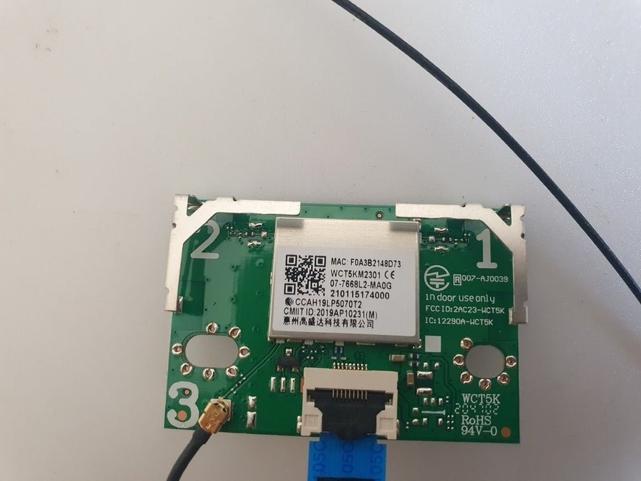 WiFi Module WCT5KM2301 TCL 65C815X1