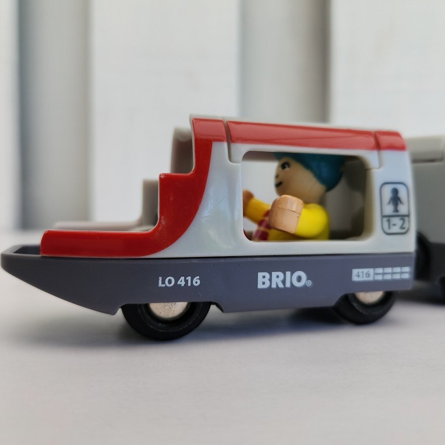 BRIO Toy Train Conductor  Two Passengers