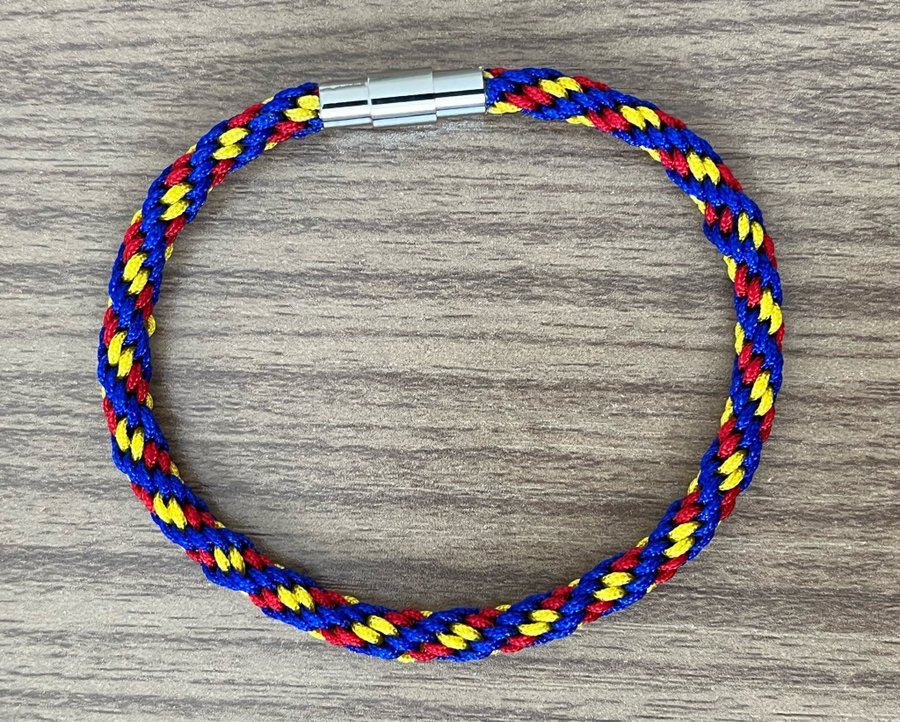 Armband Djurgården DIF 20cm - rostfritt