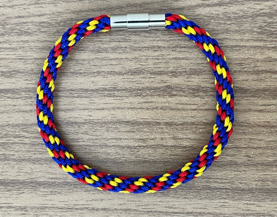 Armband DIF Djurgården 18 cm- rostfritt