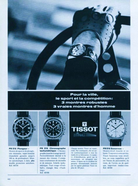 Vintage Tissot Seastar from the 1970s