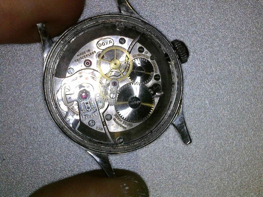 Rare Vintage "Zell Bros" Turtle / Doxa Wristwatch
