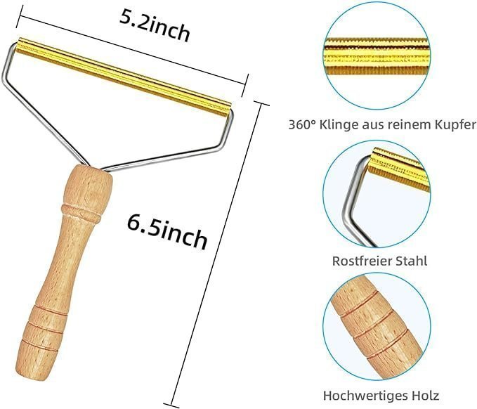 Luddborttagare Luddborste tygshaver för matta kläder och djurhår