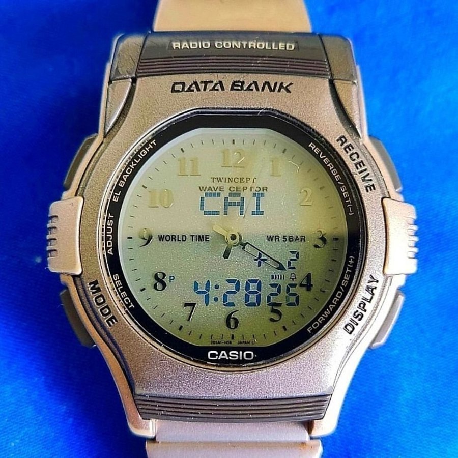 JDM Casio FKt Dual face twincept 200 ultra rare japan made vintage 1990