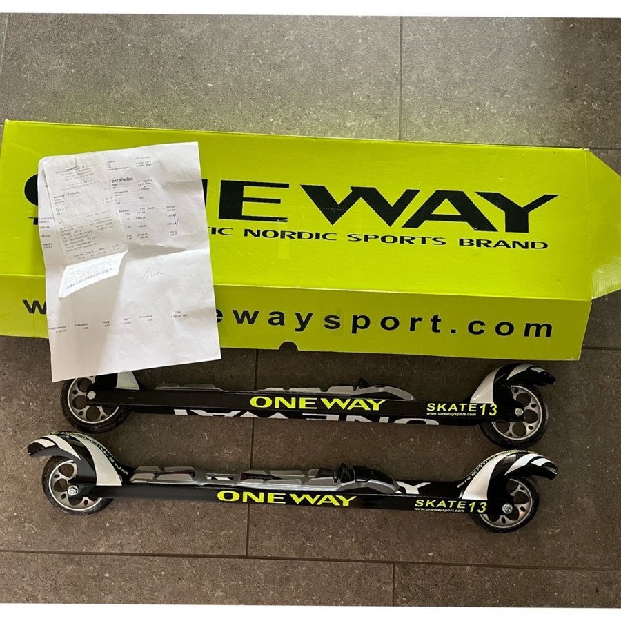 ONE WAY Sports Skate 13 rullskidor skate roller nyskick