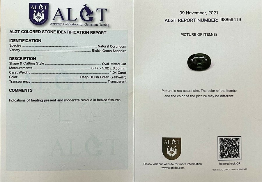 Safir 104 CT (certifierad)