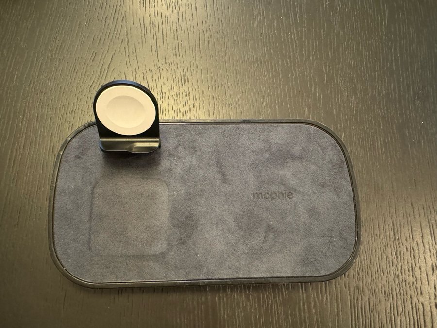 Mophie 3-in-1 Wireless Charging Pad Trådlös laddare - Svart