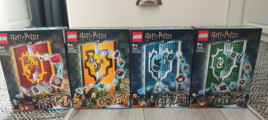 Lego harry potter banners komplet set 4/4