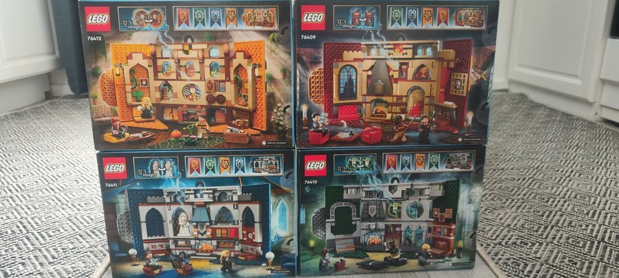 Lego harry potter banners komplet set 4/4