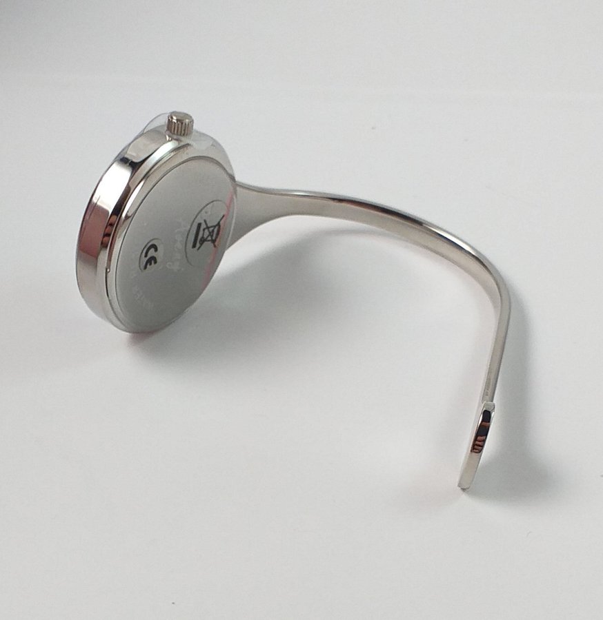 *NY - Stål klocka med handledsbygel Aveny - Dam modell - 30 mm - Spegel urtavla