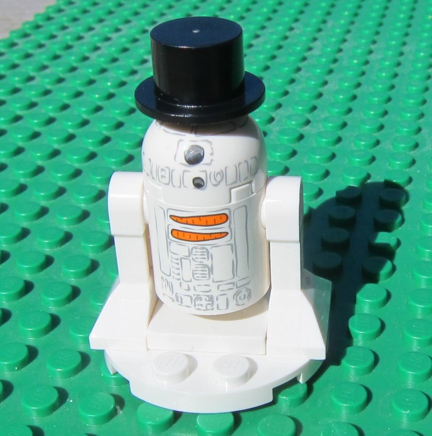 LEGO figur Astromech Droid R2-D2 Snowman Star Wars Other: sw0424