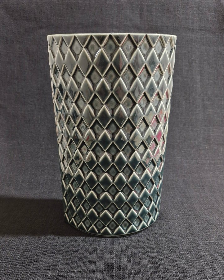 Arabia KAARINA AHO vas Harlekini keramik 1960-talet Finland