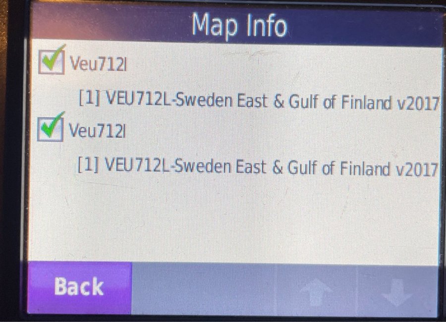 Garmin BlueChart g2 Vision HD VEU712L Sweden East  Gulf of Finland V2017
