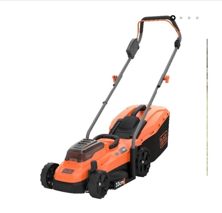 GRÄSKLIPPARE BLACK+DECKER BCMW3318N-XJ 2X18V helt ny i förpackningen