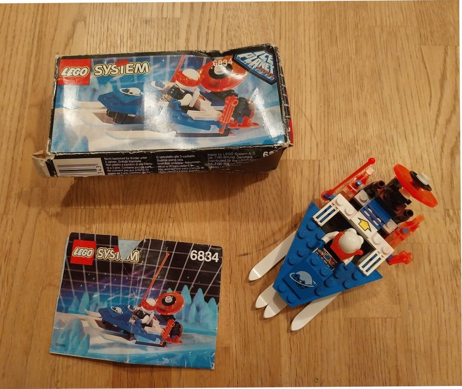 Lego set 6834 Celestial sled komplett