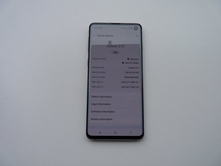 Samsung Galaxy S10 8/128GB-Duos-Olåst