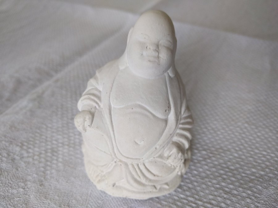 Buddha - figur i gips