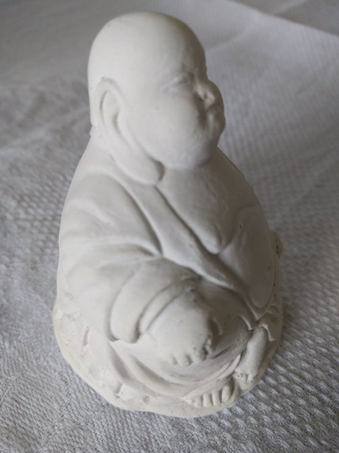 Buddha - figur i gips