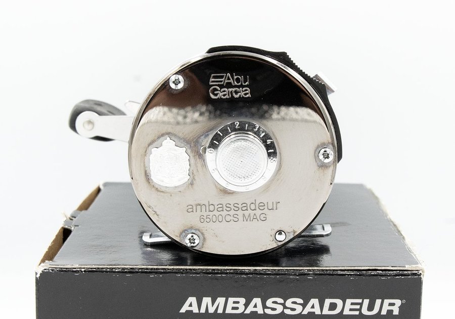 ABU Ambassadeur 6500CS Mag - Near Mint - Complete with box - FREE SHIPPING!