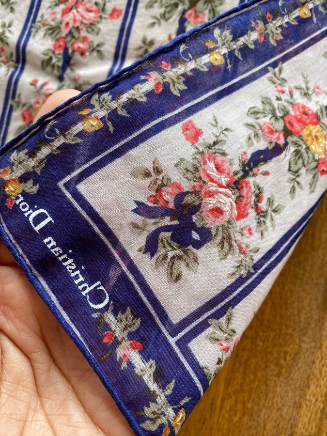 Vintage Christian dior handkerchief