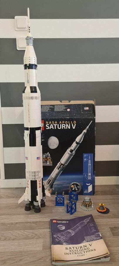 Lego Ideas Nasa Apollo Saturn V space rymd