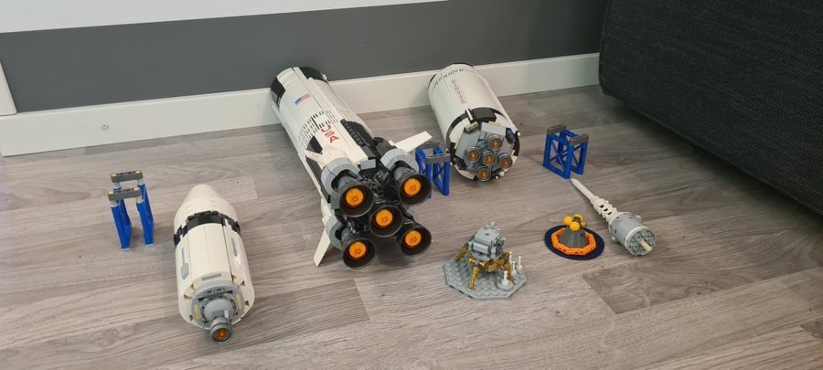 Lego Ideas Nasa Apollo Saturn V space rymd