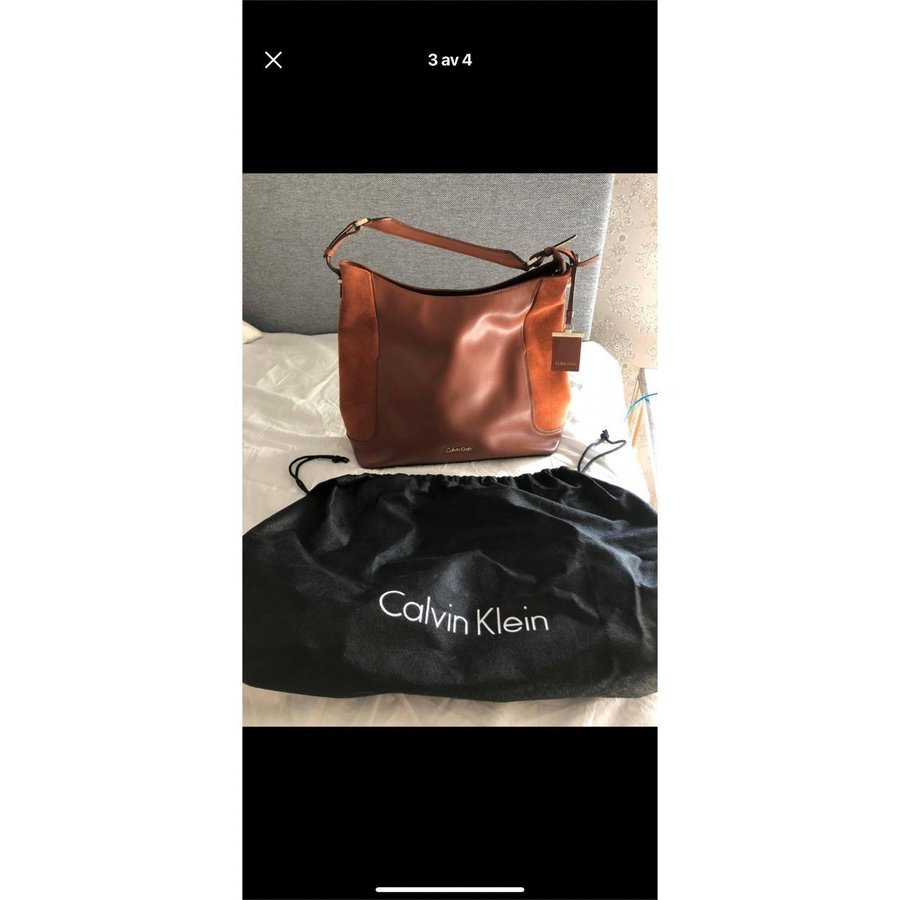 Äkta Calvin Klein handväska