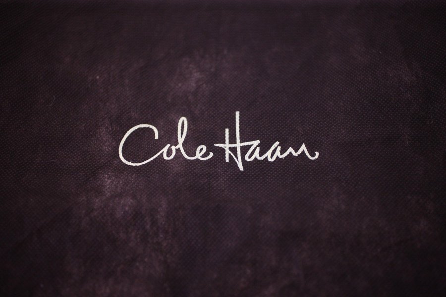 Cole Haan shoe dust bag-brown material-NO SHOES-385cm x 34cm (Weight: 22g)