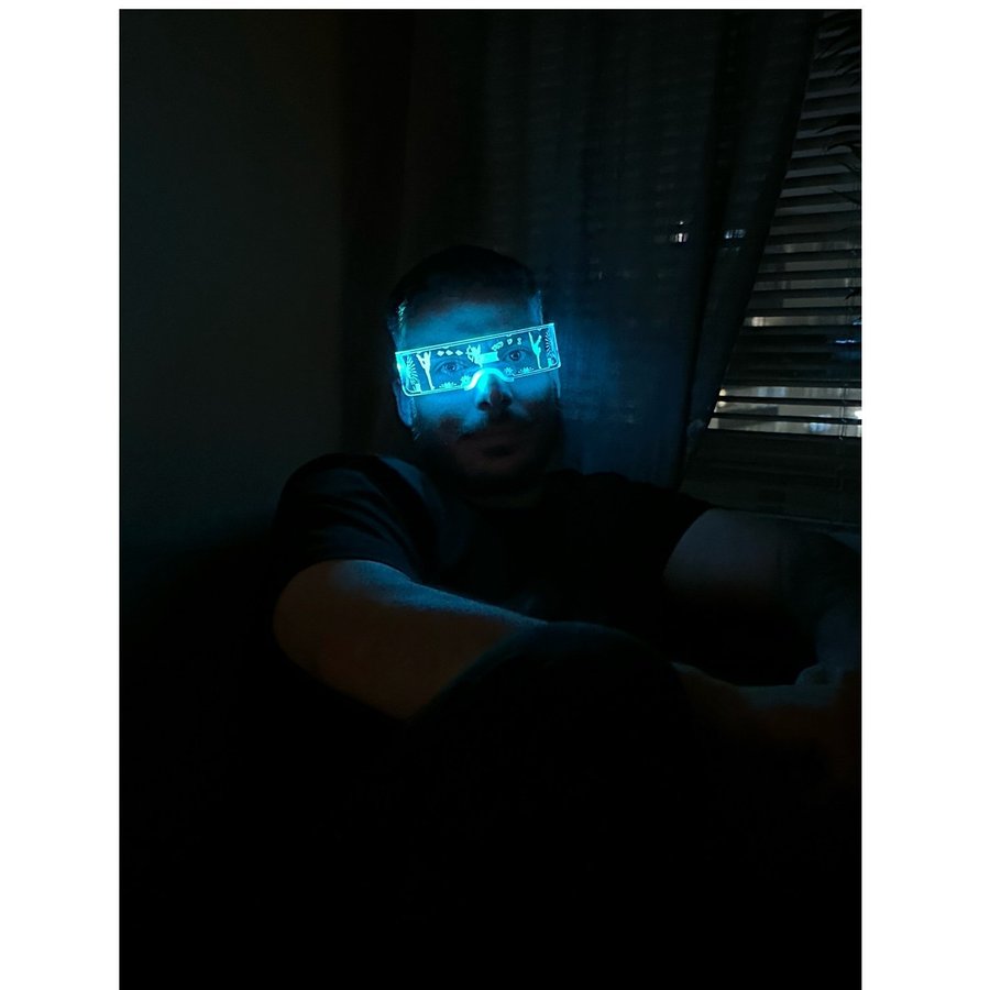 Led glasögon