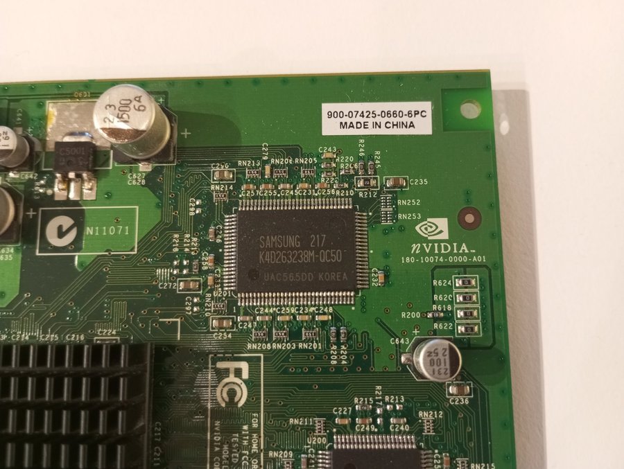 Nvidia Geforce4 MX 64MB Grafik Kort ADC VGA 180-10074-0000 A01