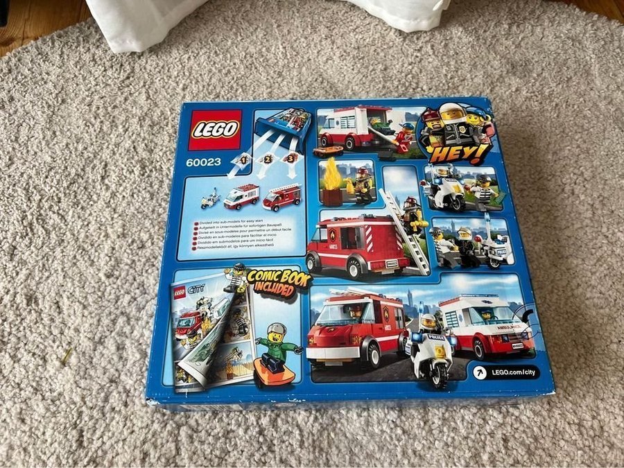 Uåbnet - 60023 Traffic LEGO City Starter Set