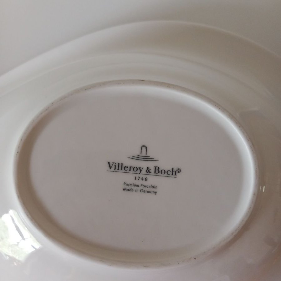 Stor oval skål/fat VilleroyBoch Premium Porcelain