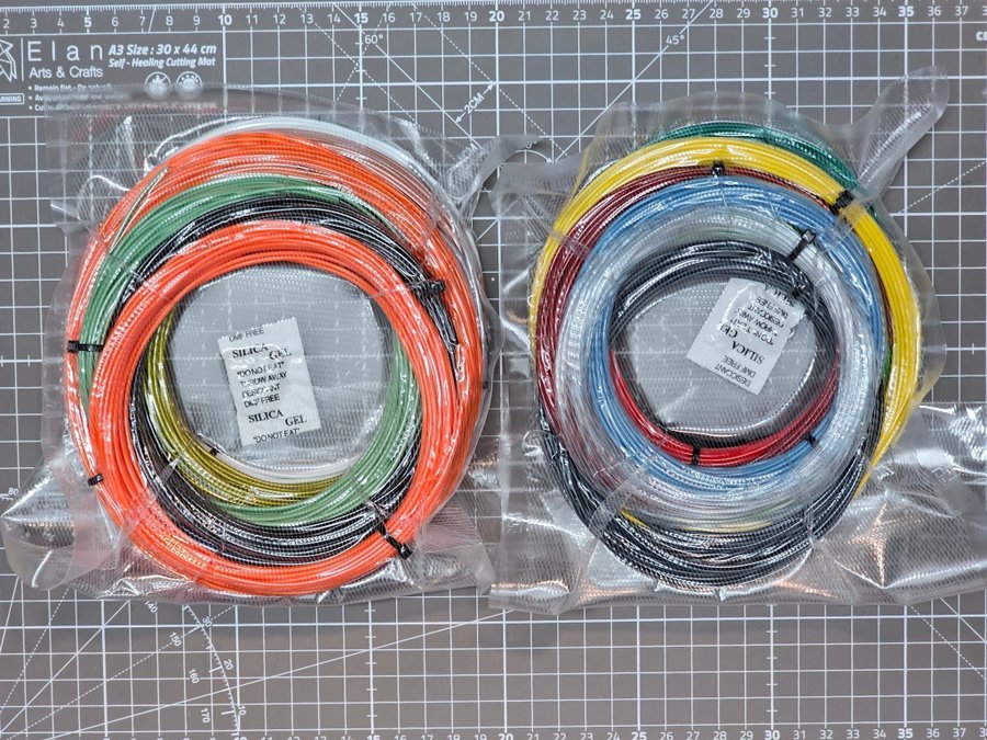 Prusa Prusament PETG 3D-skrivar filament provkit 19 färger med 20 gram av varje