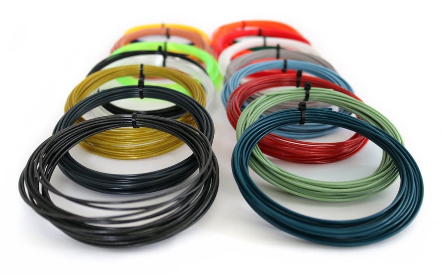 Prusa Prusament PETG 3D-skrivar filament provkit 19 färger med 20 gram av varje