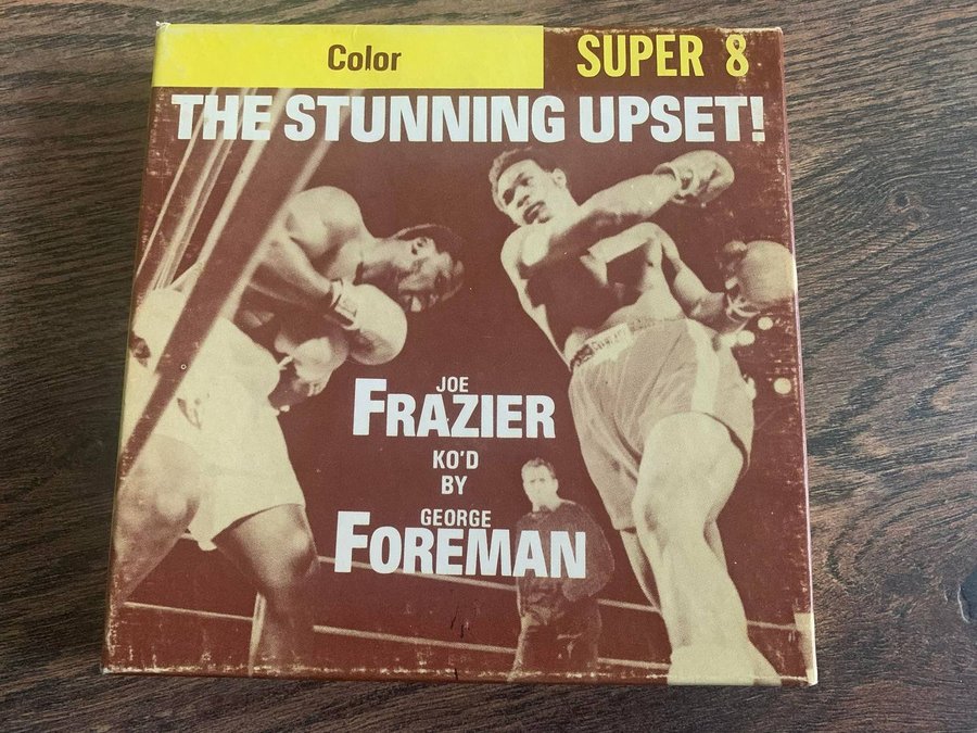 Joe Frazier KO'd by George Foreman