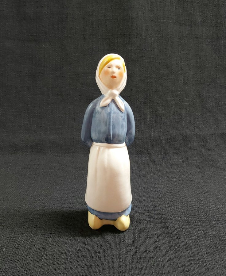 Goebel Lars Pagfeldt figurin porslin flicka 1970-talet Tyskland